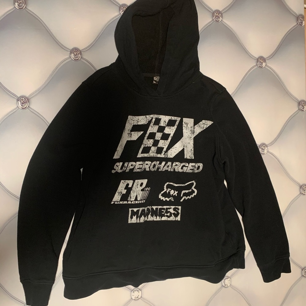 Fox Racing Distressed Pullover Hoodie